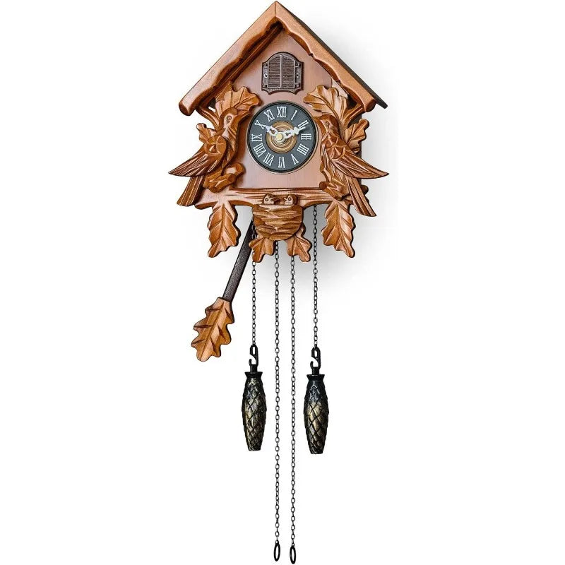Cuckoo Clock With Night Mode, Singing Bird,