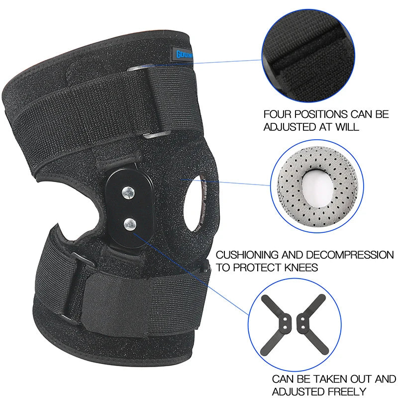Adjustable Hinged Knee Brace Knee Support