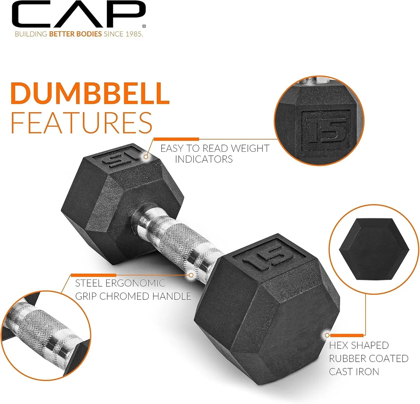 150 LB Coated Hex Dumbbell Weight Set with Vertical Rack