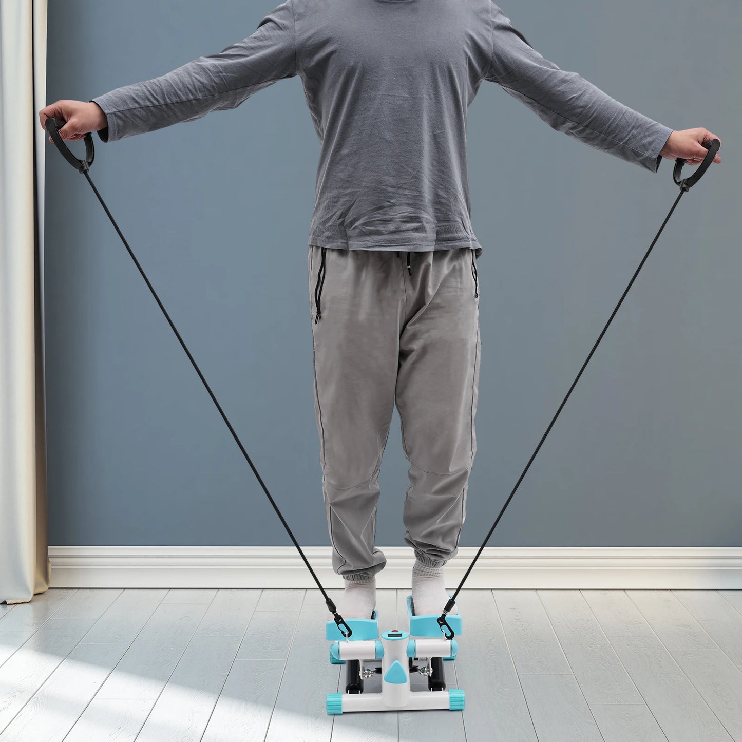 Portable Exercise Stepping Machine   for Home Office Workout Gym