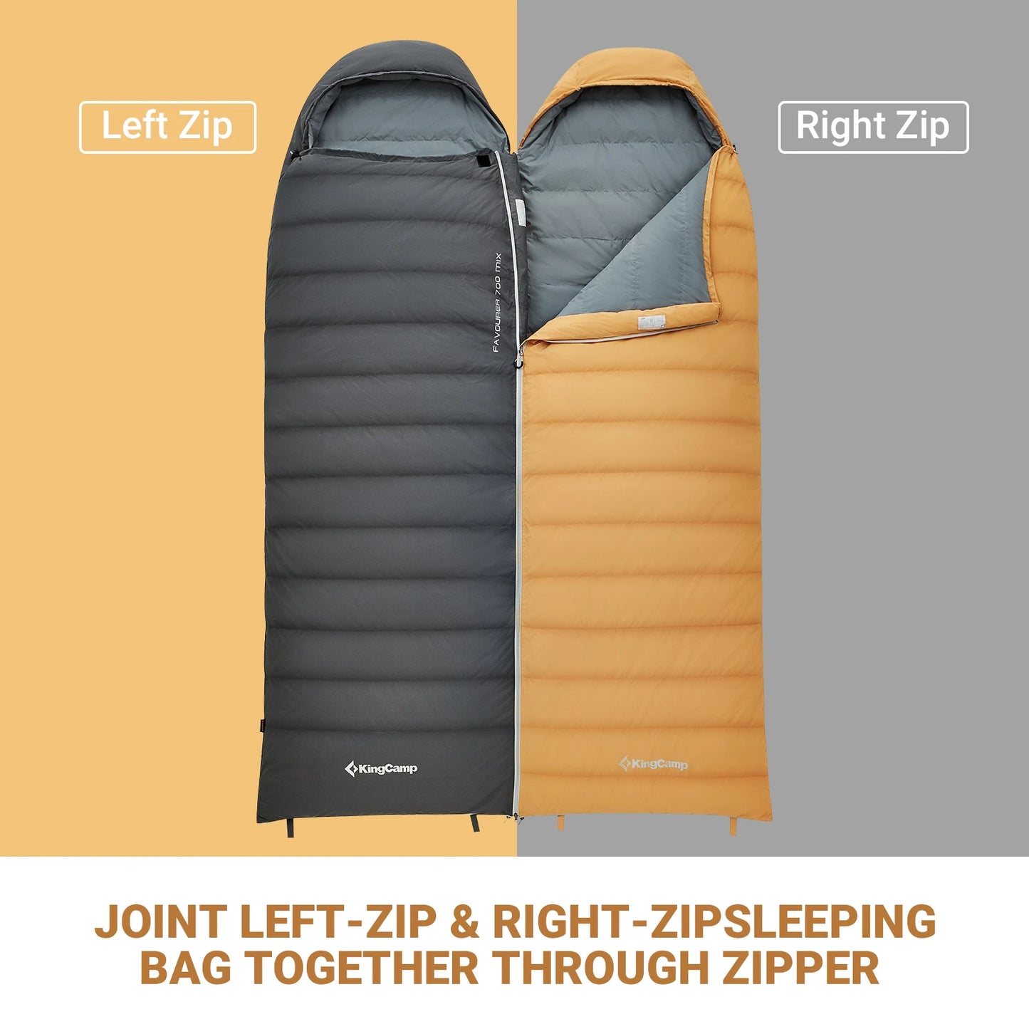 Envelope Sleeping Bag, Camping Sleeping Bag, Lightweight