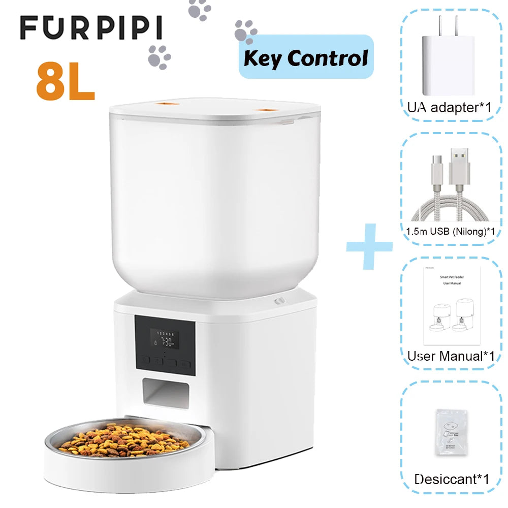 Automatic Cat Feeders with Key Control