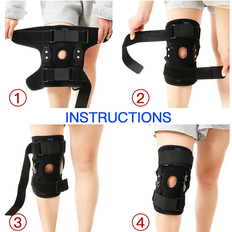 Adjustable Hinged Knee Brace Knee Support